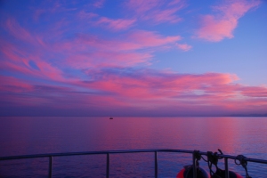 Dawn over the Red Sea