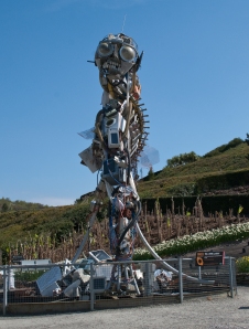 The WEEE Man at the Eden Project, Cornwall